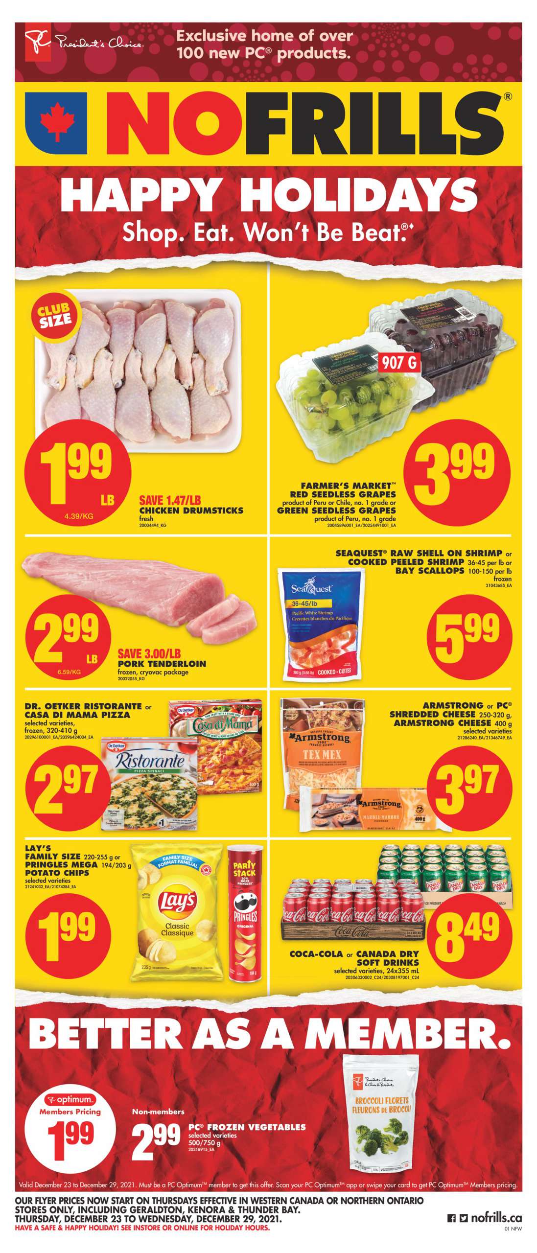 No Frills (West) Flyer December 23 – December 29, 2021