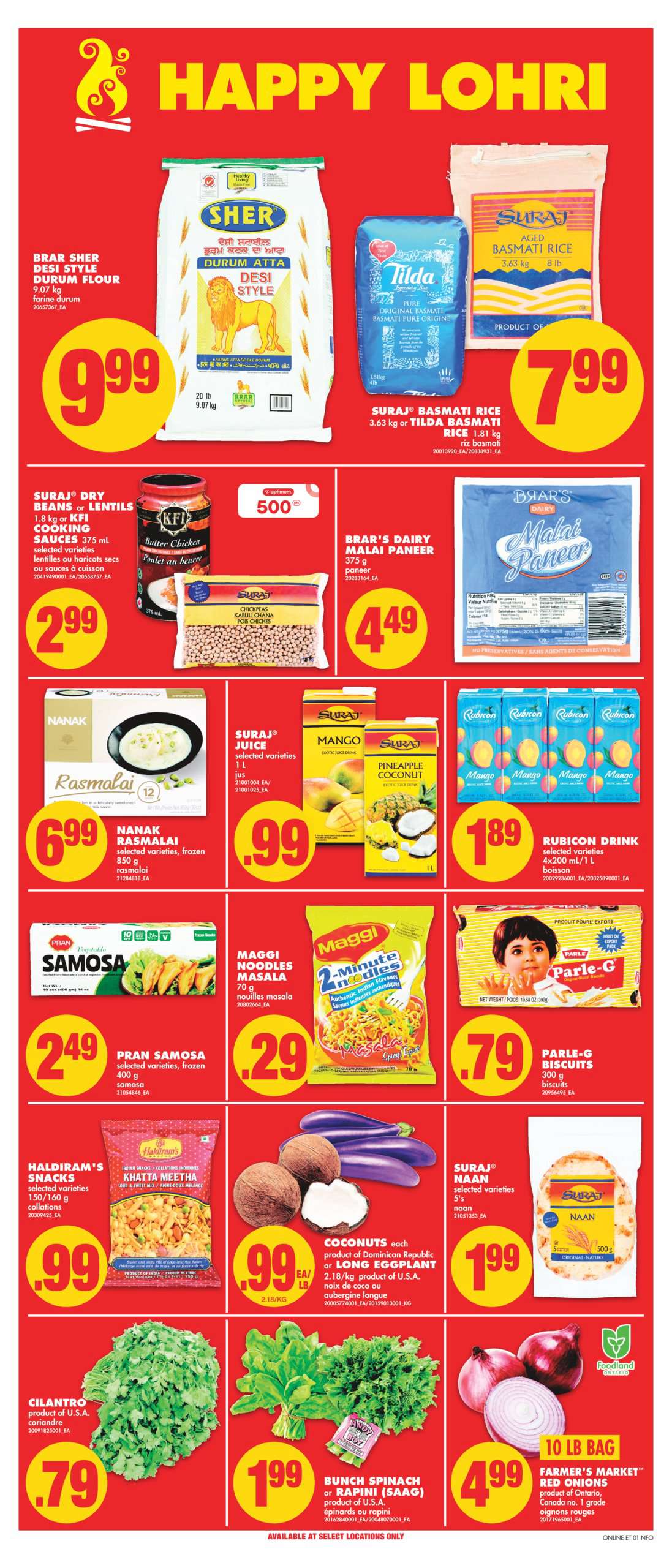 No Frills Flyer (ON) Happy Lohri December 30 – January 5 2022